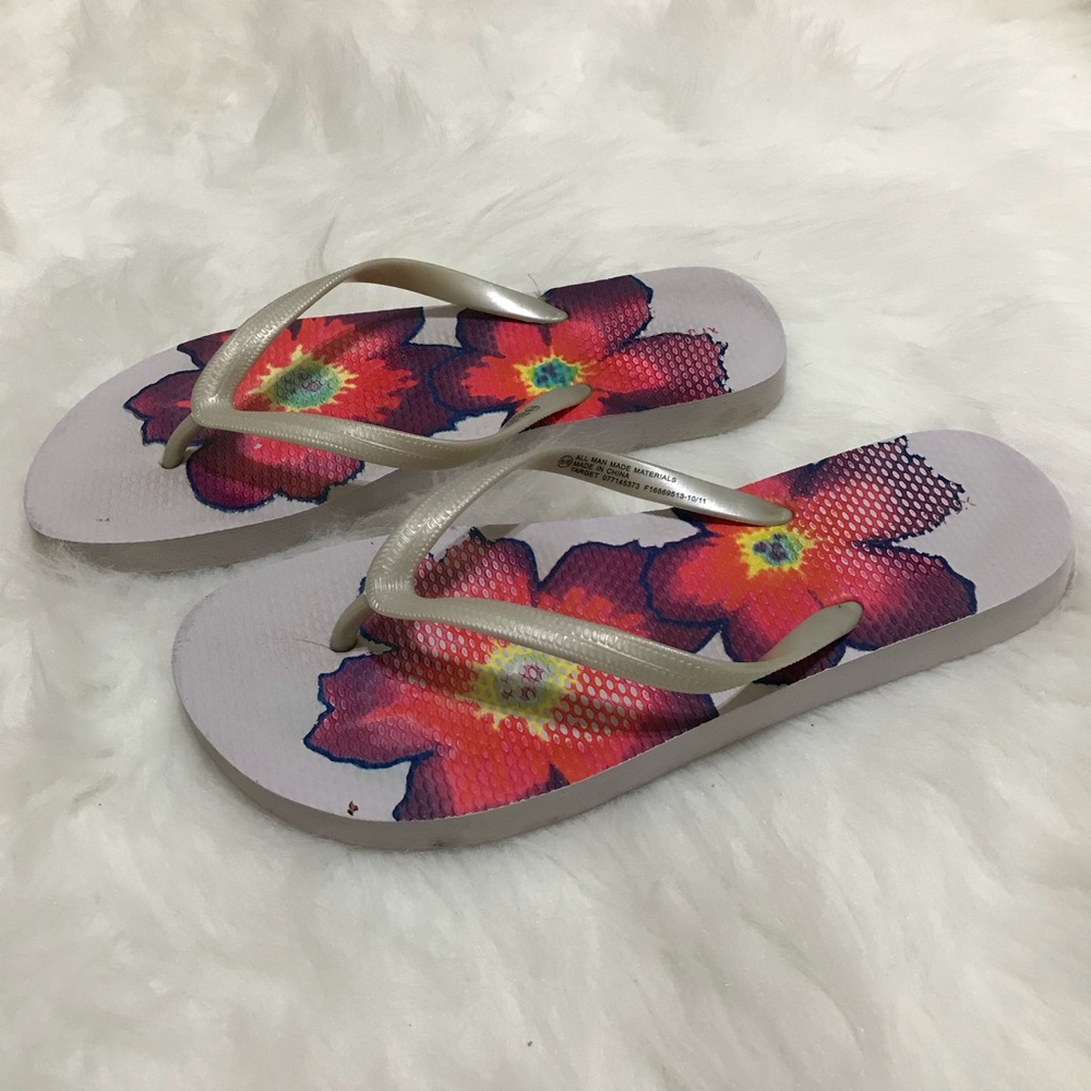 Floral Flip Flops Target Size 5/6